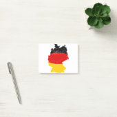 Deutschland Flaggenländerform Post-it Klebezettel (Büro)