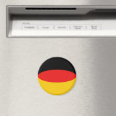 Deutschland - Flaggenmagnet Magnet (In Situ (Geschirrspüler))