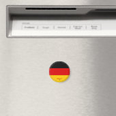 Deutschland Flaggenmagnet Magnet (In Situ (Geschirrspüler))