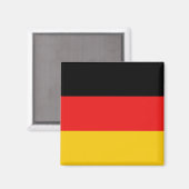 Deutschland-Flaggenmagnet Magnet (Vorderseite/Rückseite)