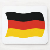 Deutschland Flaggenmousepad Mousepad (Vorne)