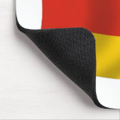 Deutschland Flaggenmousepad Mousepad (Ecke)