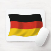 Deutschland Flaggenmousepad Mousepad (Mit Mouse)