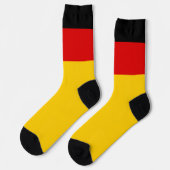 Deutschland Flaggenpatriotischer Nationalstolz Socken (Linkes Detail)
