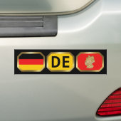 Deutschland Flaggenplan-Autoaufkleber Autoaufkleber (Auf Auto)