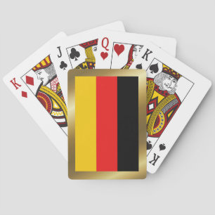 Deutschland Flaggenplatzierungskarten Spielkarten