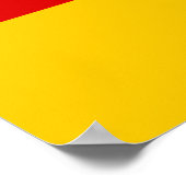Deutschland - Flaggenqualität Poster (Ecke)