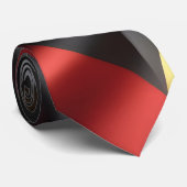Deutschland Flaggenseidenstruktur Krawatte (Gerollt)