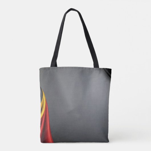 Deutschland Flaggenseidenstruktur Tasche (Rückseite)