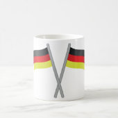 Deutschland flaggt Kaffee-Tasse Kaffeetasse (Mittel)