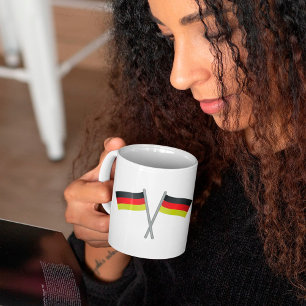 Deutschland flaggt Kaffee-Tasse Kaffeetasse