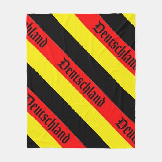 Deutschland Fleecedecke (Vorderseite)