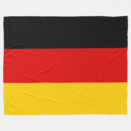 DEUTSCHLAND FLEECEDECKE (Vorderseite (Horizontal))