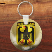 Deutschland Football Schlüsselanhänger (Vorderseite)
