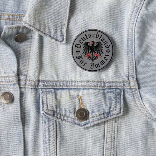 Deutschland Forever/Adler/Eisenkreuz Button (Beispiel)