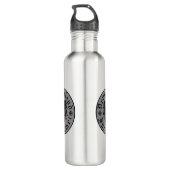 Deutschland Forever/Adler/Eisenkreuz Edelstahlflasche (Rückseite)