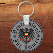 Deutschland Forever/Adler/Eisenkreuz Schlüsselanhänger (Vorderseite)