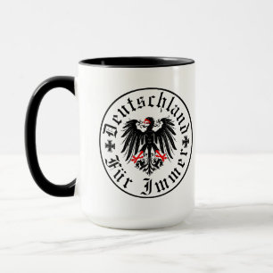 Deutschland Forever/Adler/Eisenkreuz Tasse