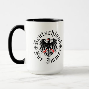 Deutschland Forever/Adler/Eisenkreuz Tasse