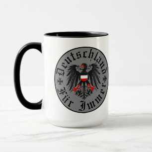 Deutschland Forever/Adler/Eisenkreuz Tasse