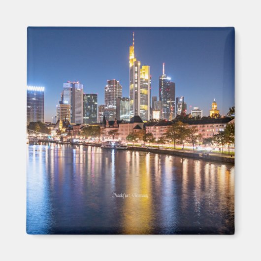 Deutschland, Frankfurt, Skyline, Magnet (Vorne)