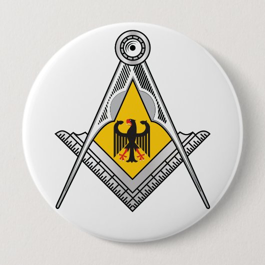 Deutschland - Freimaurerzeichen Button (Vorderseite)