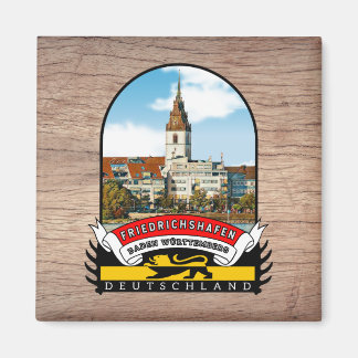 Deutschland Friedrichshafen Vintage souvenir Magnet
