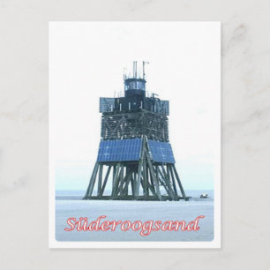 Deutschland - Friesen - Leuchtturm - Postkarte