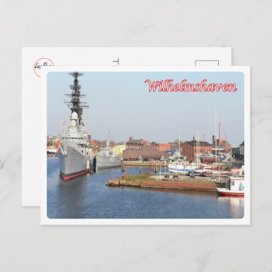 Deutschland - Friesen - Wilhelmshaven - Postkarte (Vorne/Hinten)