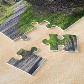 Deutschland Frühjahr | Tree Shade Bike Reitweg Puzzle (Seite)