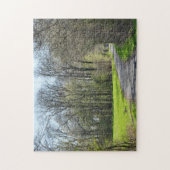 Deutschland Frühjahr | Tree Shade Bike Reitweg Puzzle (Vertikal)
