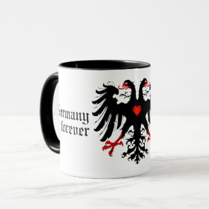 Deutschland für immer/Deutsches Großreich-Doppelad Tasse