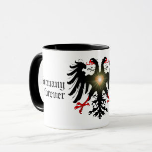 Deutschland für immer/Deutsches Großreich-Doppelad Tasse