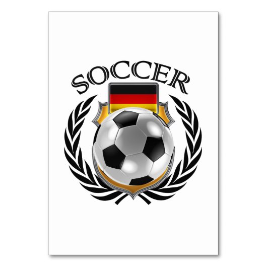 Deutschland Fußball 2016 Fangerät Tischnummer (Rückseite)