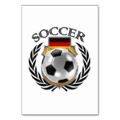Deutschland Fußball 2016 Fangerät Tischnummer (Vorderseite)