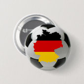 Deutschland-Fußball Button (Vorne & Hinten)