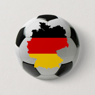 Deutschland-Fußball Button
