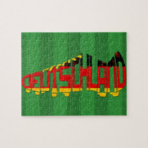 Deutschland Fußball Cleat Puzzle