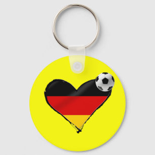 Deutschland fussball Liebe - i-Liebe Schlüsselanhänger