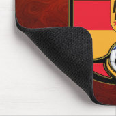 Deutschland-Fußball Mousepad (Ecke)