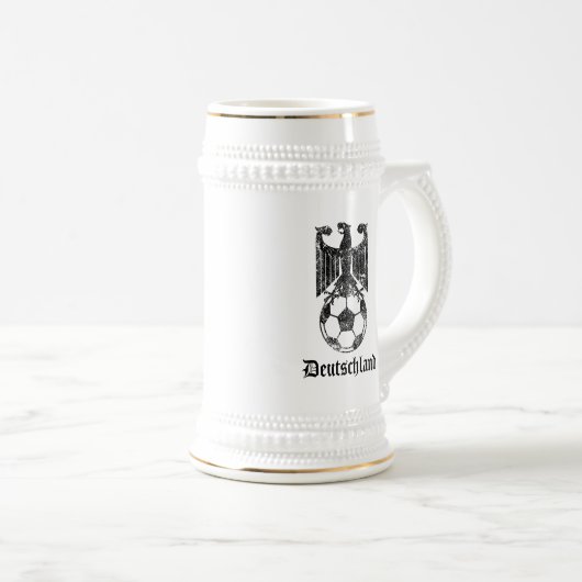 Deutschland-Fußball-Nation Bierglas (VorderseiteRechts)