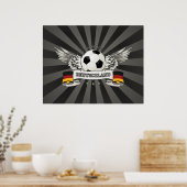 Deutschland Fußball-Nationalteam-Förderposter Poster (Küche)