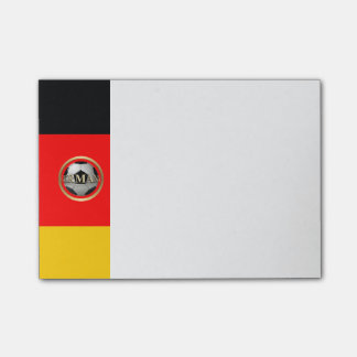 Deutschland Fußball Post-it Klebezettel