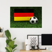 Deutschland Fußball Poster (Heimbüro)