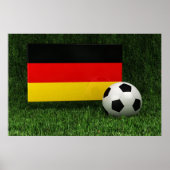 Deutschland Fußball Poster (Vorne)