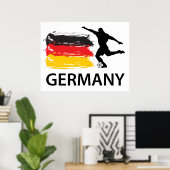 Deutschland Fußball Poster (Heimbüro)