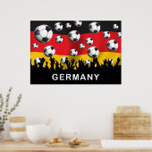 Deutschland Fußball Poster (Küche)