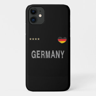 Deutschland Fußball Shirt Herz Case-Mate iPhone Hülle