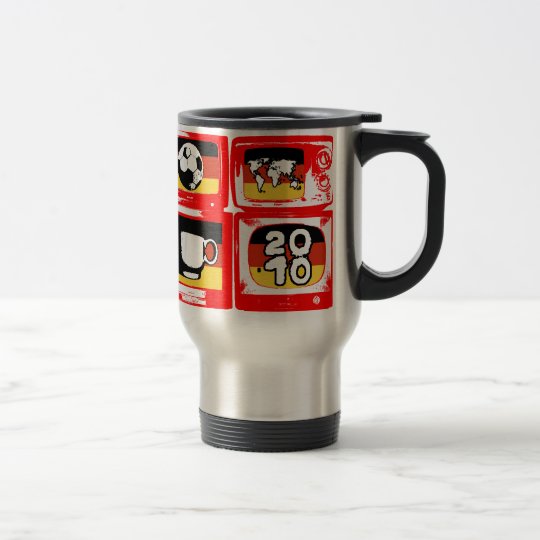 Deutschland! Fussball! Sieger! Reisebecher