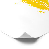 Deutschland Fußball-Splint-Artwork-Fan Poster (Ecke)